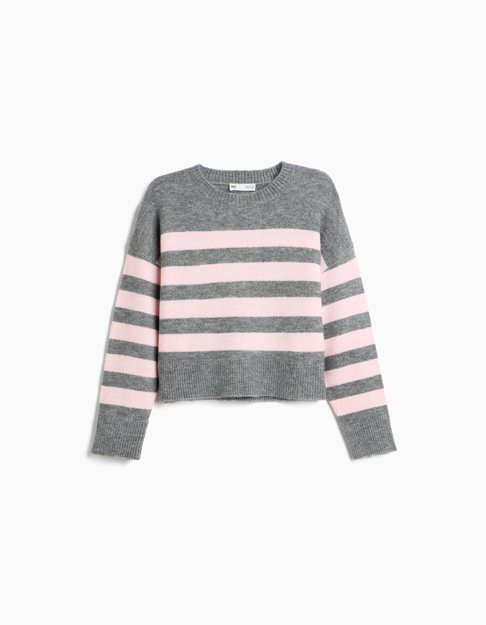 Comprar Online Camisola De Malha, Menina, Cinzento