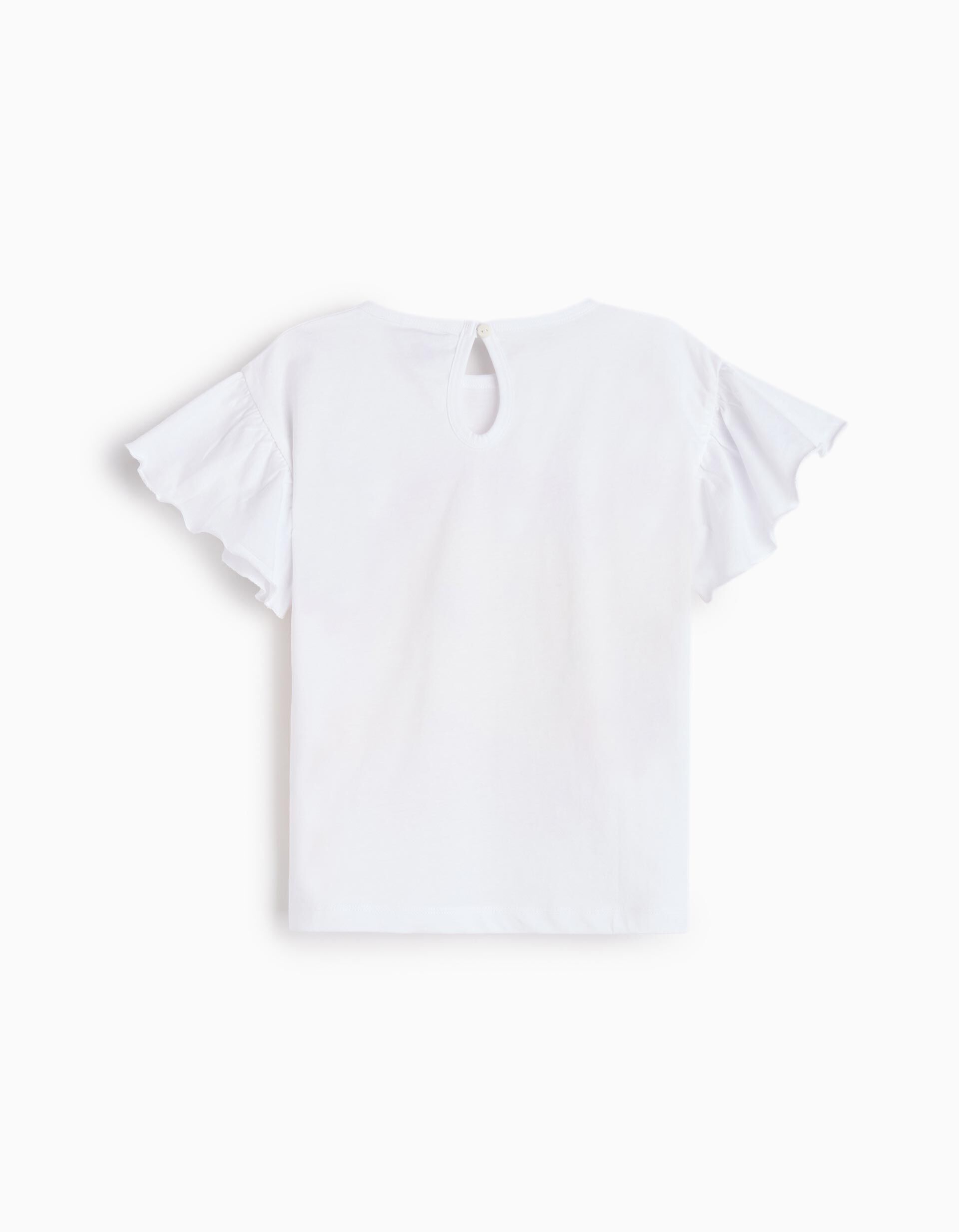 Comprar Online T-shirt 'Smiley World', Menina, Branco