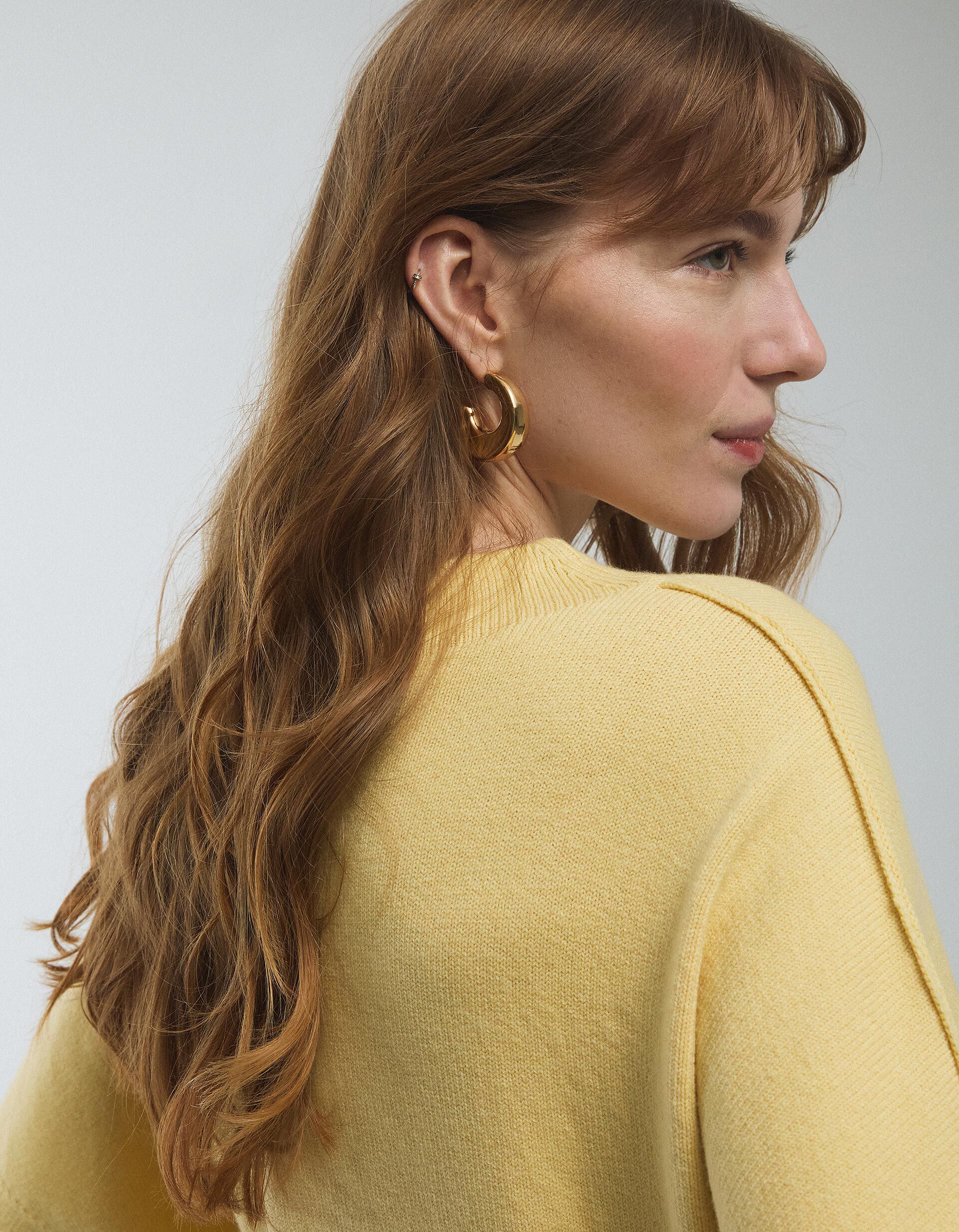 Comprar Online Camisola de Malha, Mulher, Amarelo