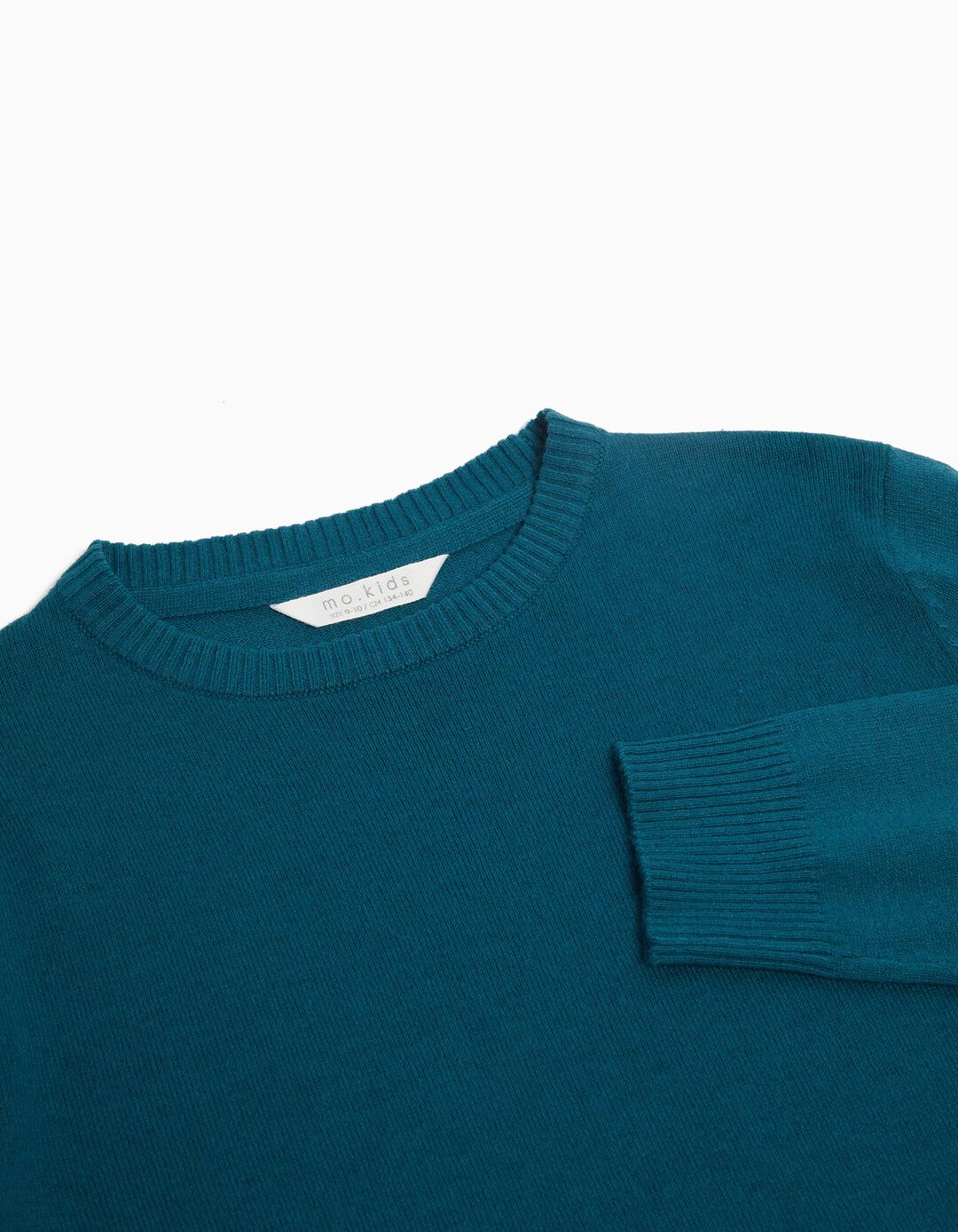 Camisola de Malha, Menino, Verde Escuro