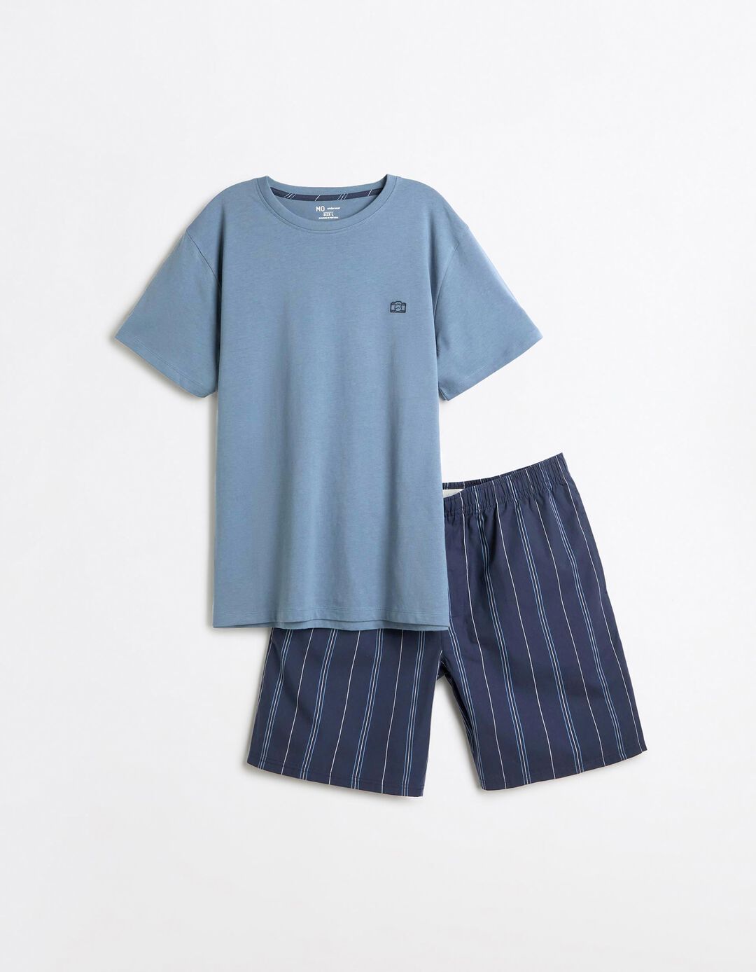 Pijama Jersey, Homem, Azul 
