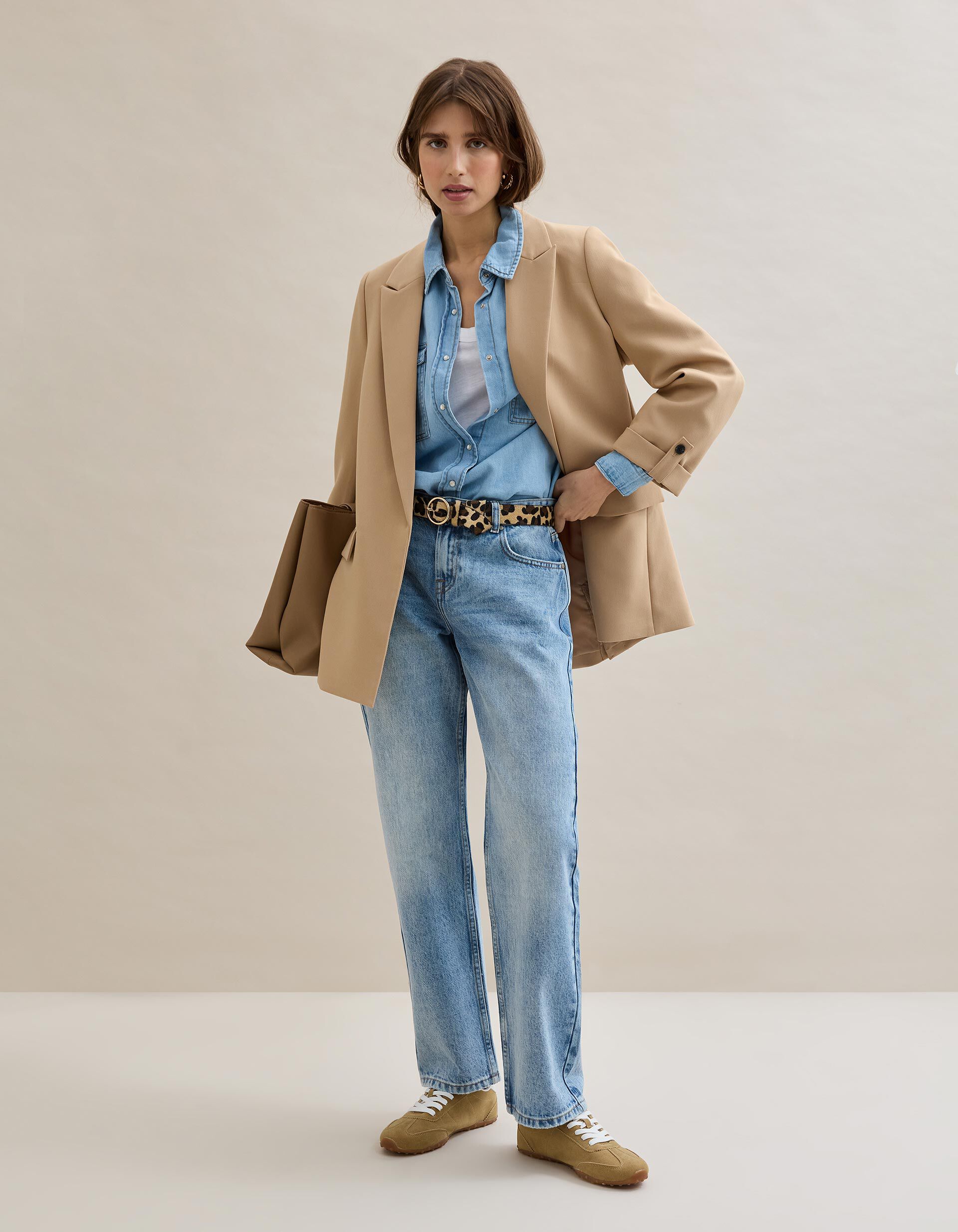 Comprar Online Blazer, Mulher, Bege Claro