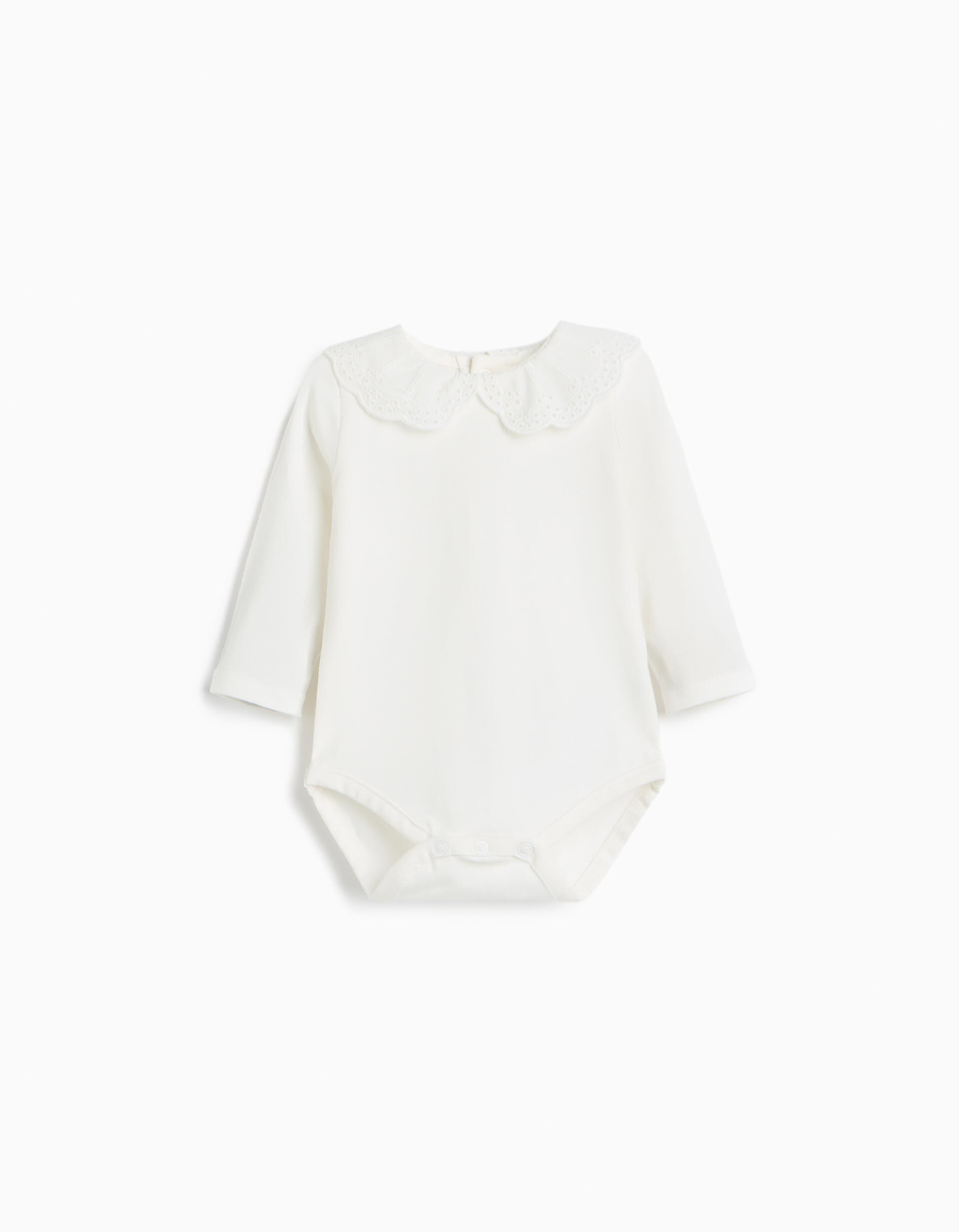 Comprar Online Body De Manga Comprida, Rec&eacute;m-Nascido, Branco