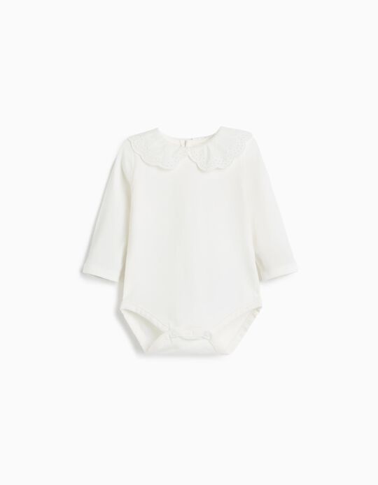 Comprar Online Body De Manga Comprida, Rec&eacute;m-Nascido, Branco
