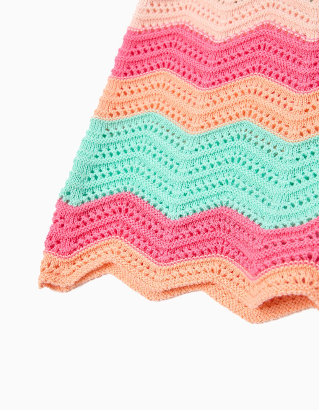 Top Crochet, Menina, Laranja Claro