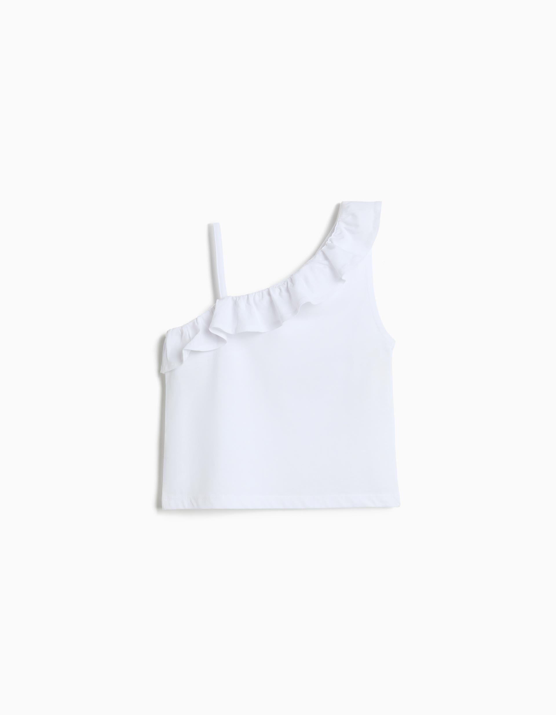 Comprar Online Top Folho, Menina, Branco