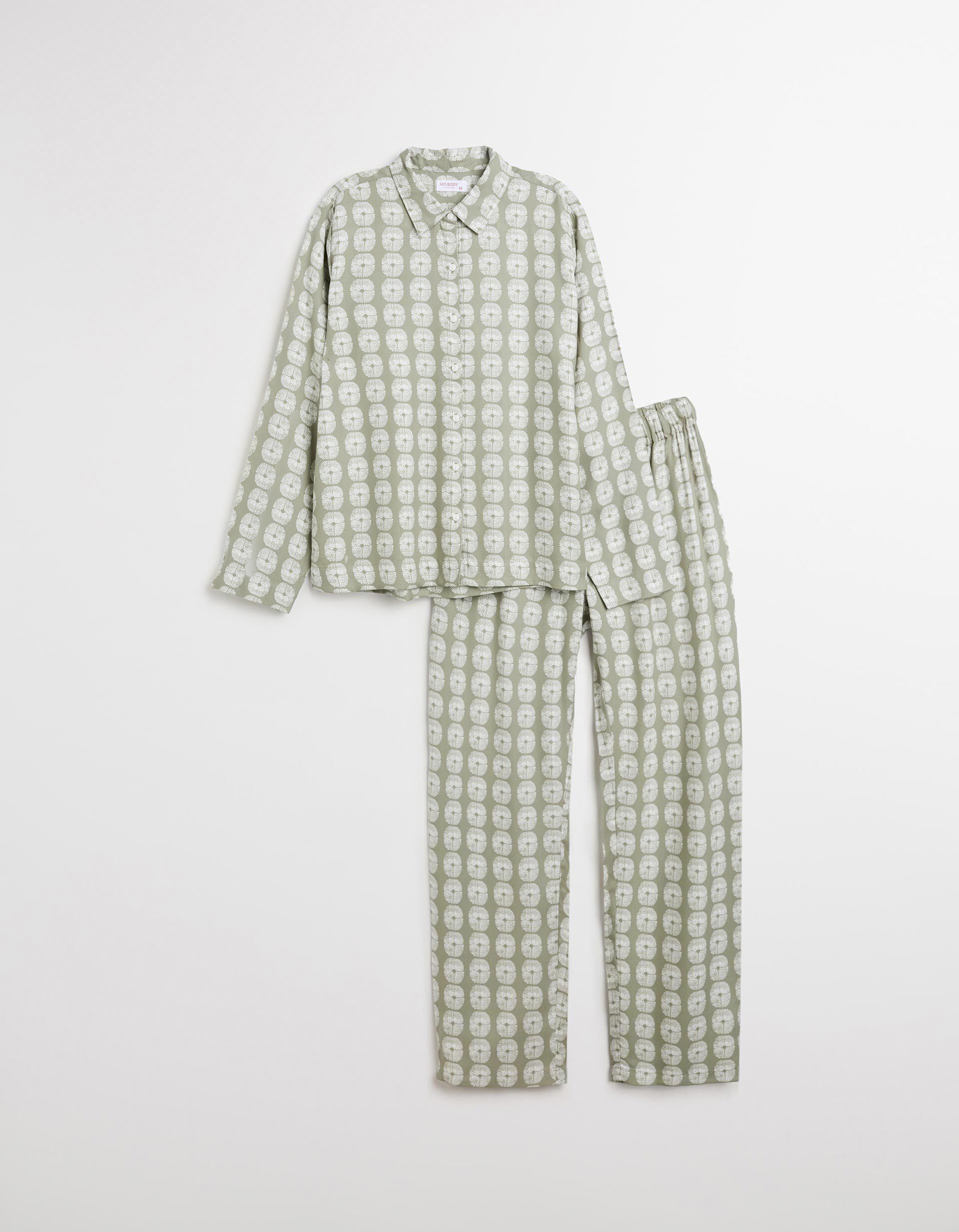 Comprar Online Pijama Viscose, Mulher, Cinzento Claro 