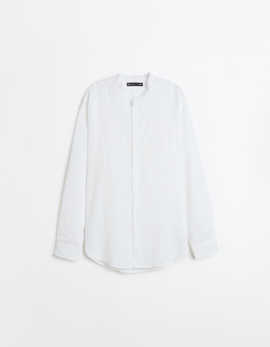 Comprar Online Camisa com Linho, Homem, Branco