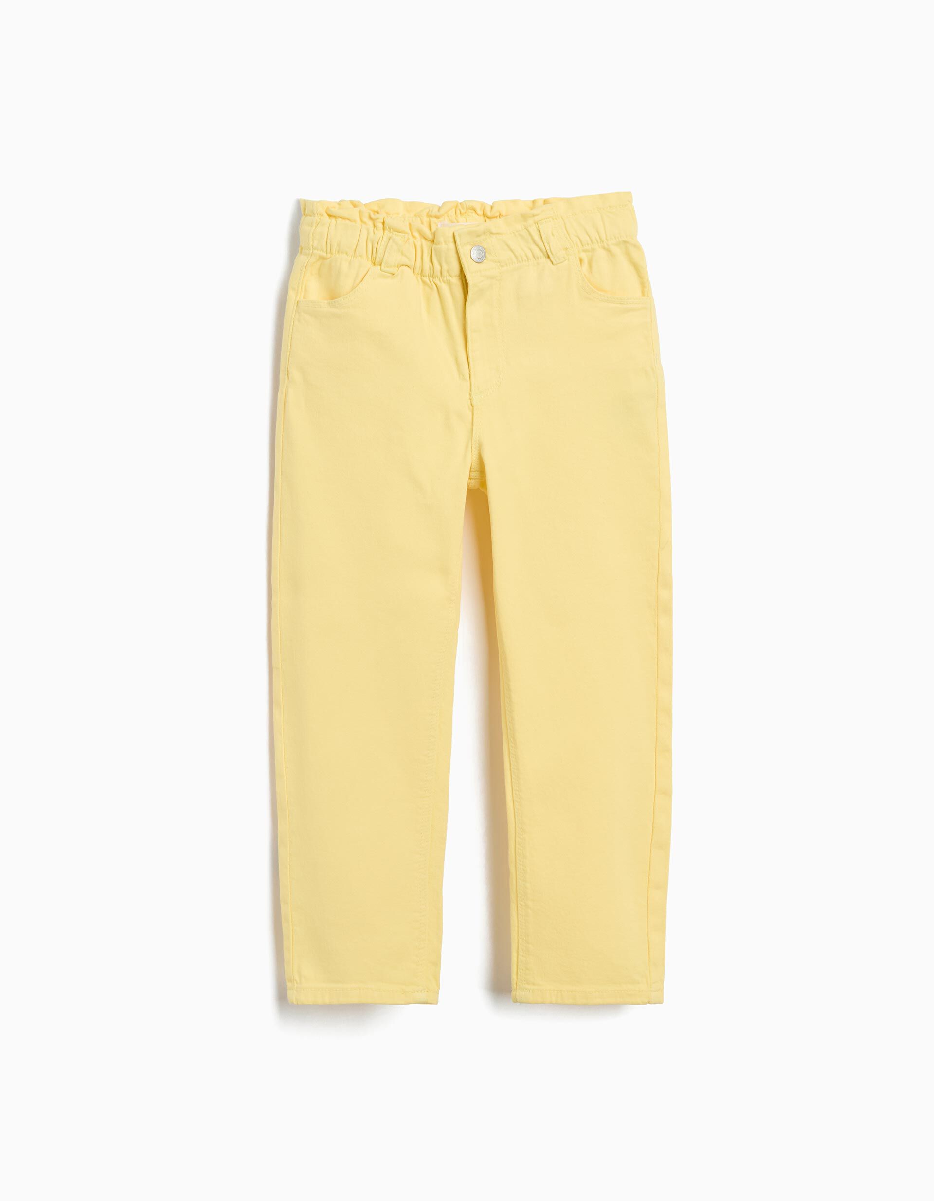 Comprar Online Cal&ccedil;as de Ganga Paperbag, Menina, Amarelo Escuro 