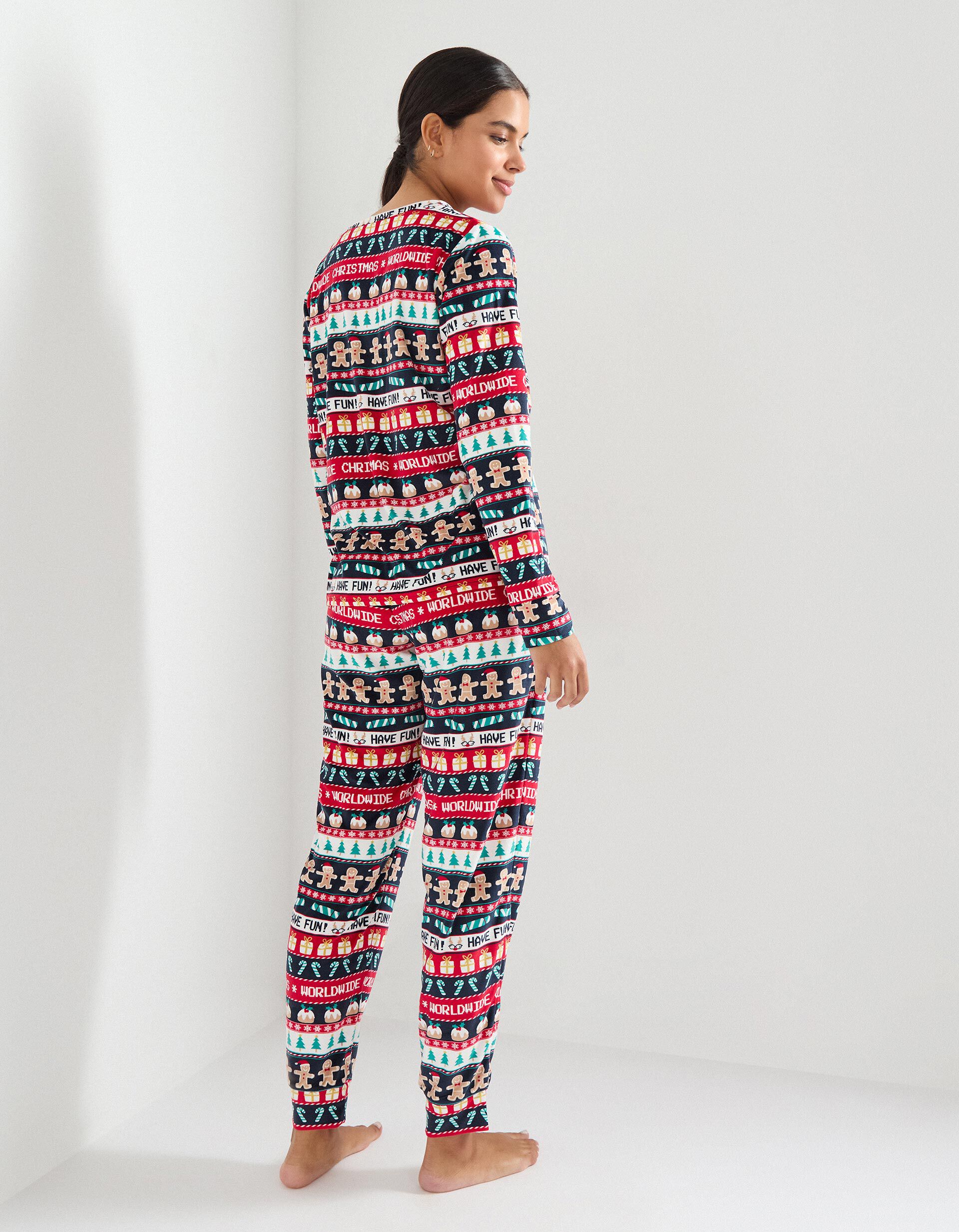 Comprar Online Pijama Aveludado de Natal, Mulher, Multicor