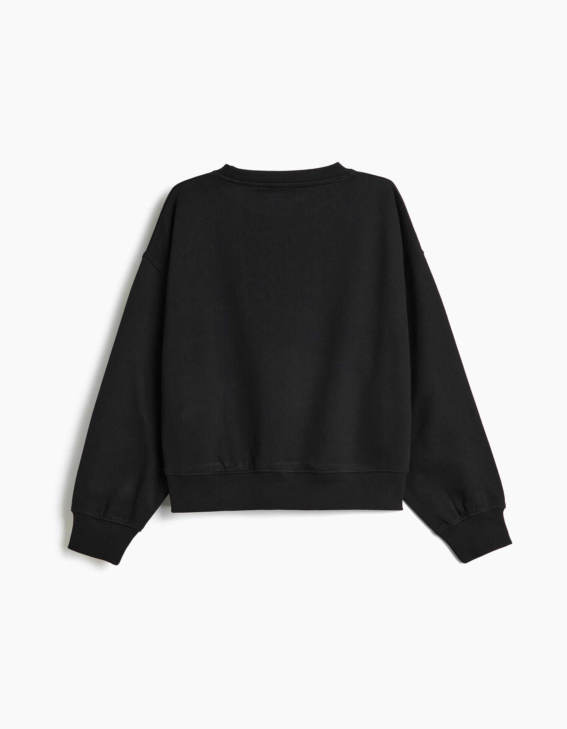 Comprar Online Sweatshirt Com Estampado, Menina, Preto