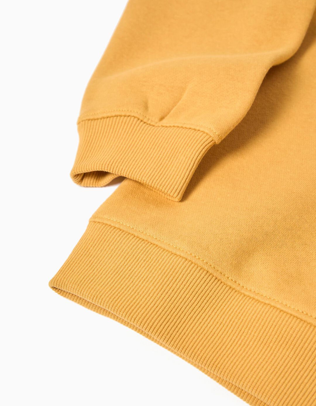 Sweatshirt de Felpa, Menino, Amarelo