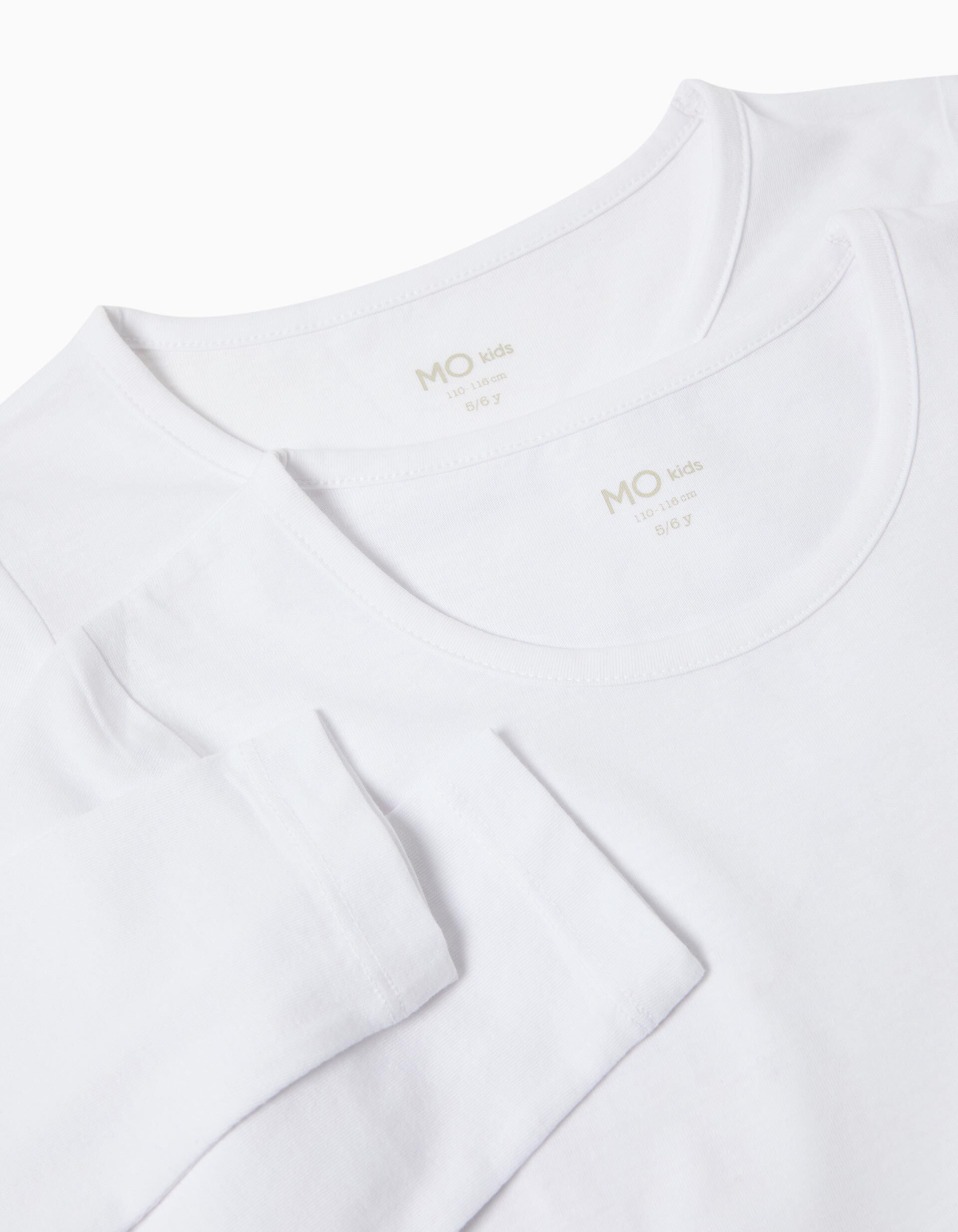 Comprar Online Pack 2 Camisolas Interiores, Menino, Branco