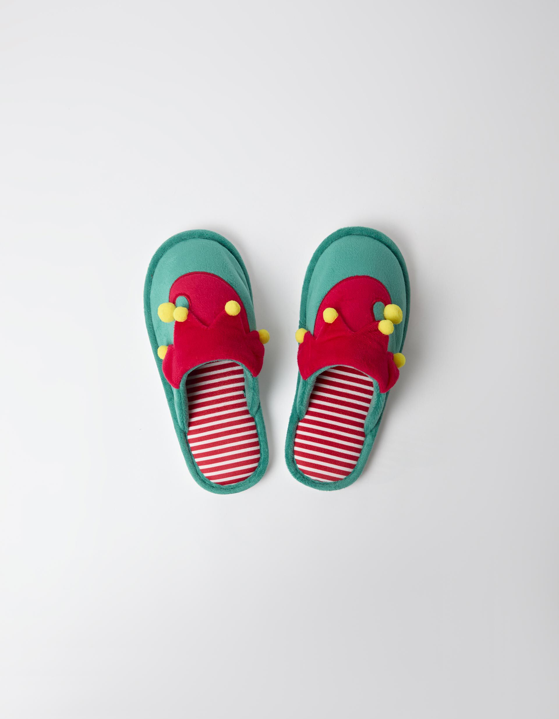 Comprar Online Chinelos De Quarto De Natal, Mulher, Verde
