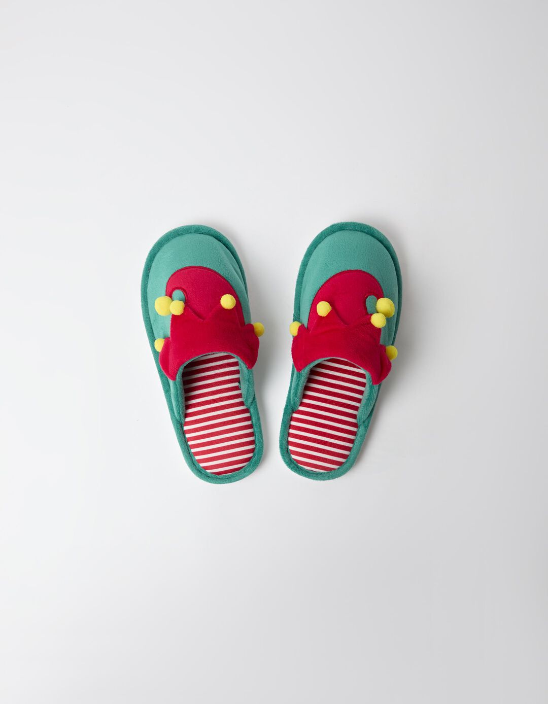 Chinelos De Quarto De Natal, Mulher, Verde