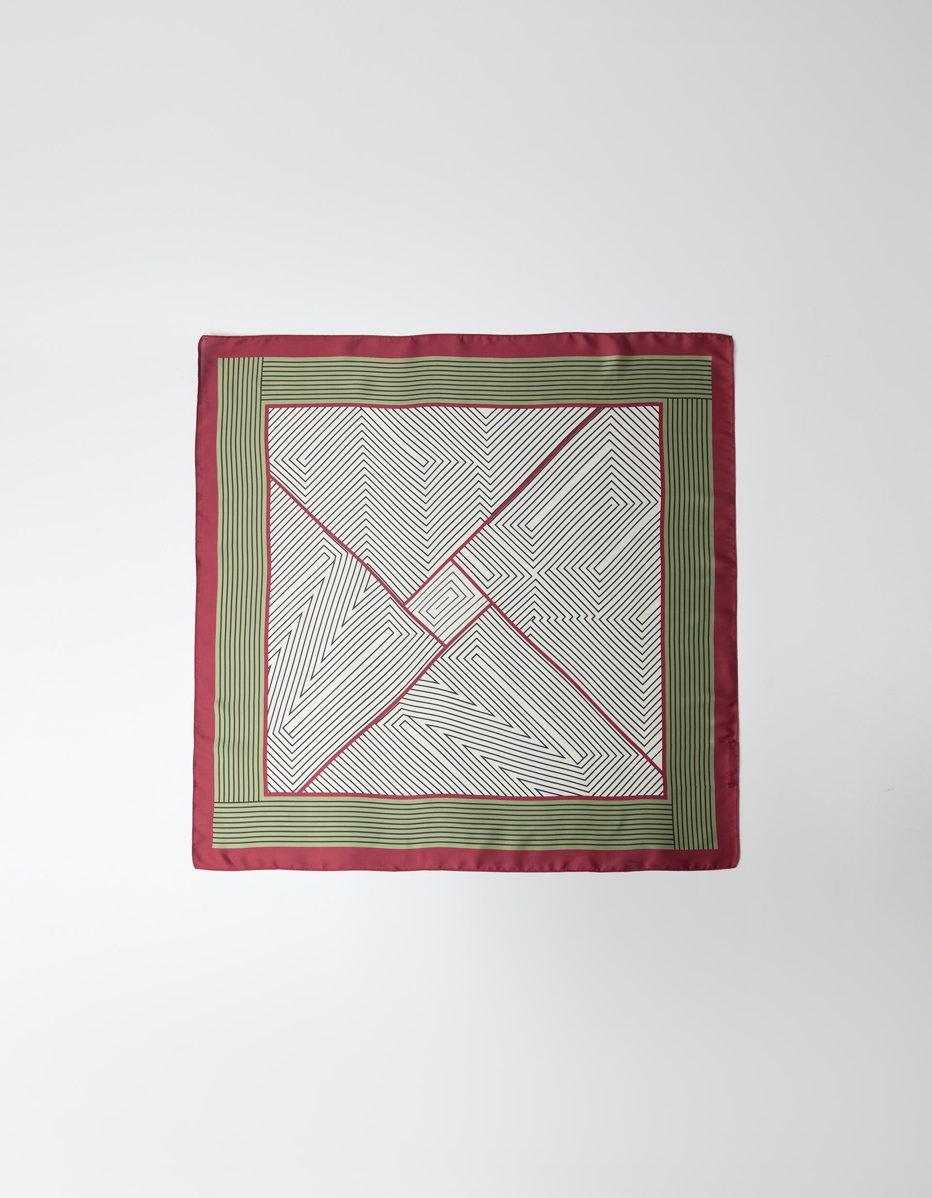 Comprar Online Len&ccedil;o Estampado Geom&eacute;trico, Mulher, Verde