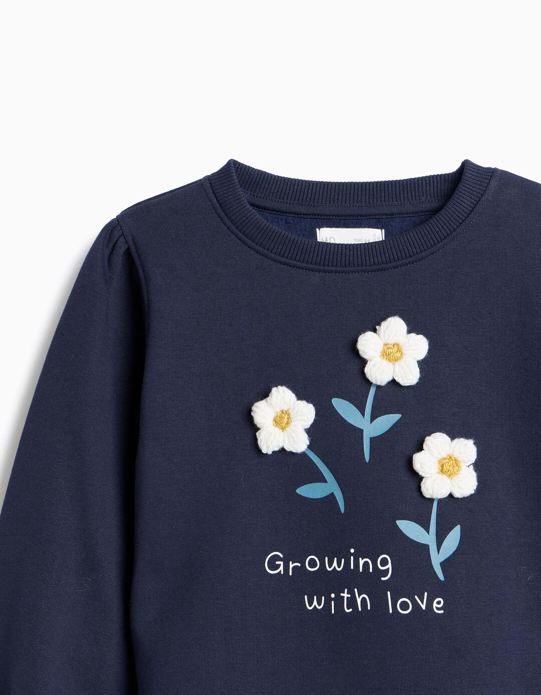 Sweatshirt, Menina, Azul Escuro