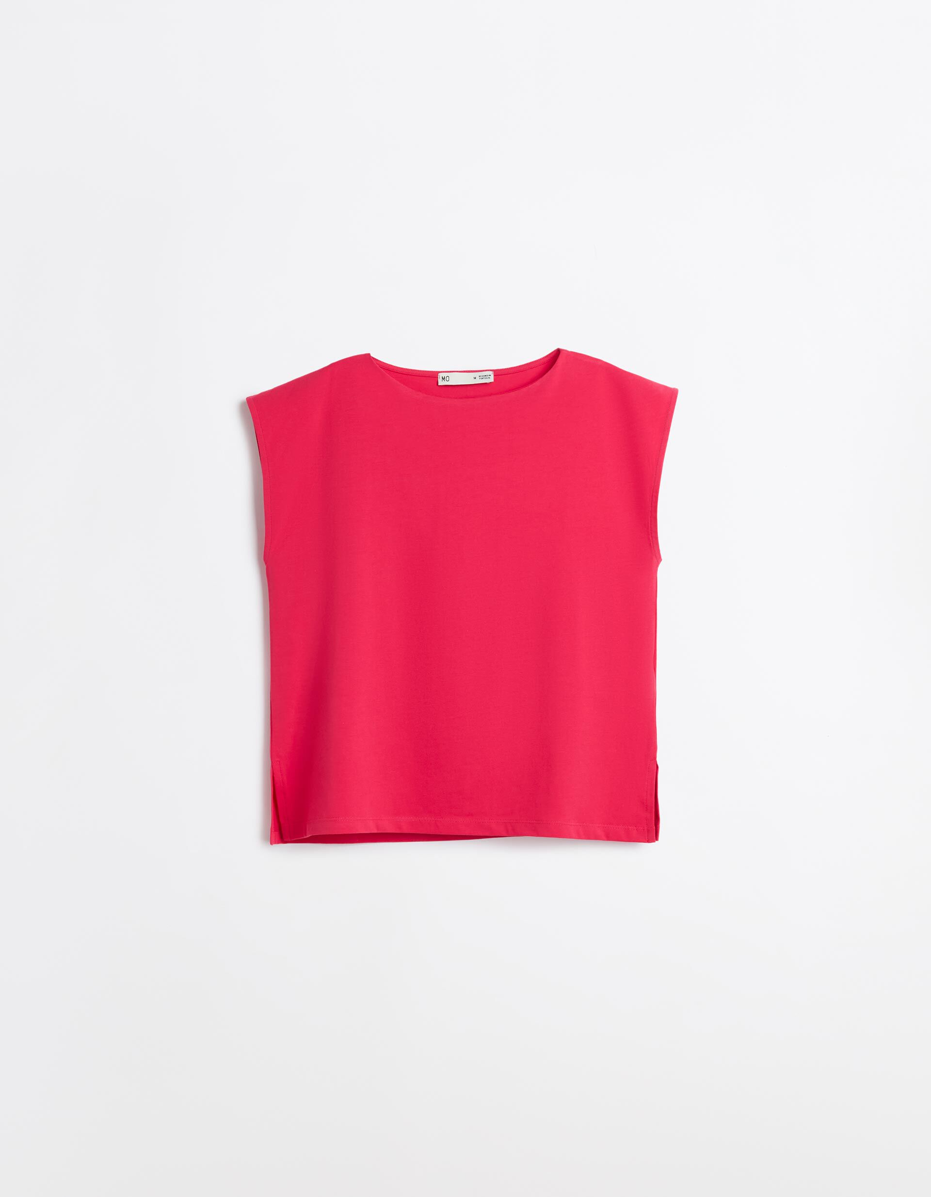 Comprar Online T-shirt, Mulher, Rosa Escuro