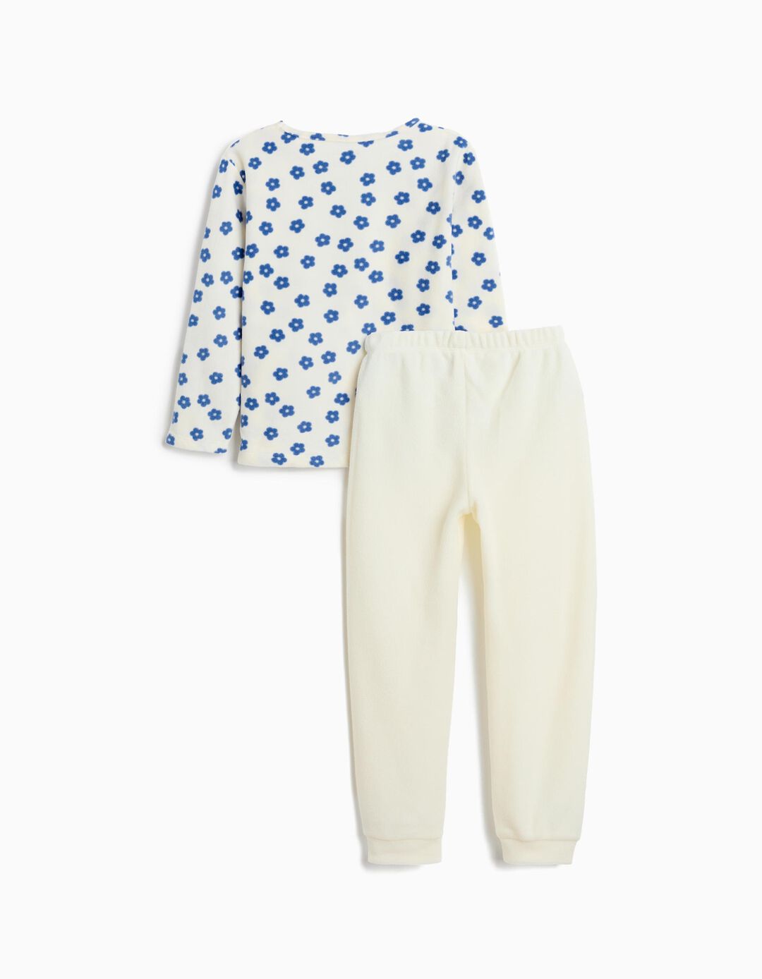 Pijama Micropolar, Menina, Branco