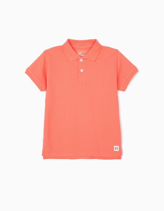 Polo para Menino, Coral