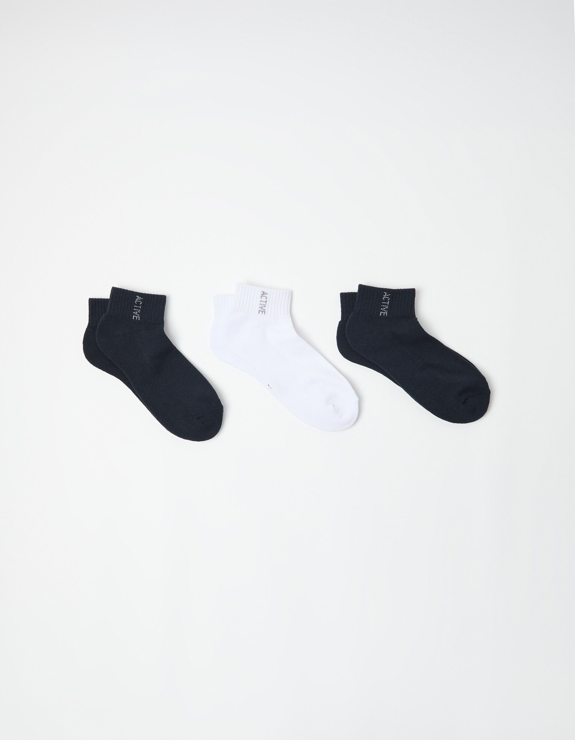 Comprar Online Pack 3 Pares de Meias Tornozelo, Homem, Multicor