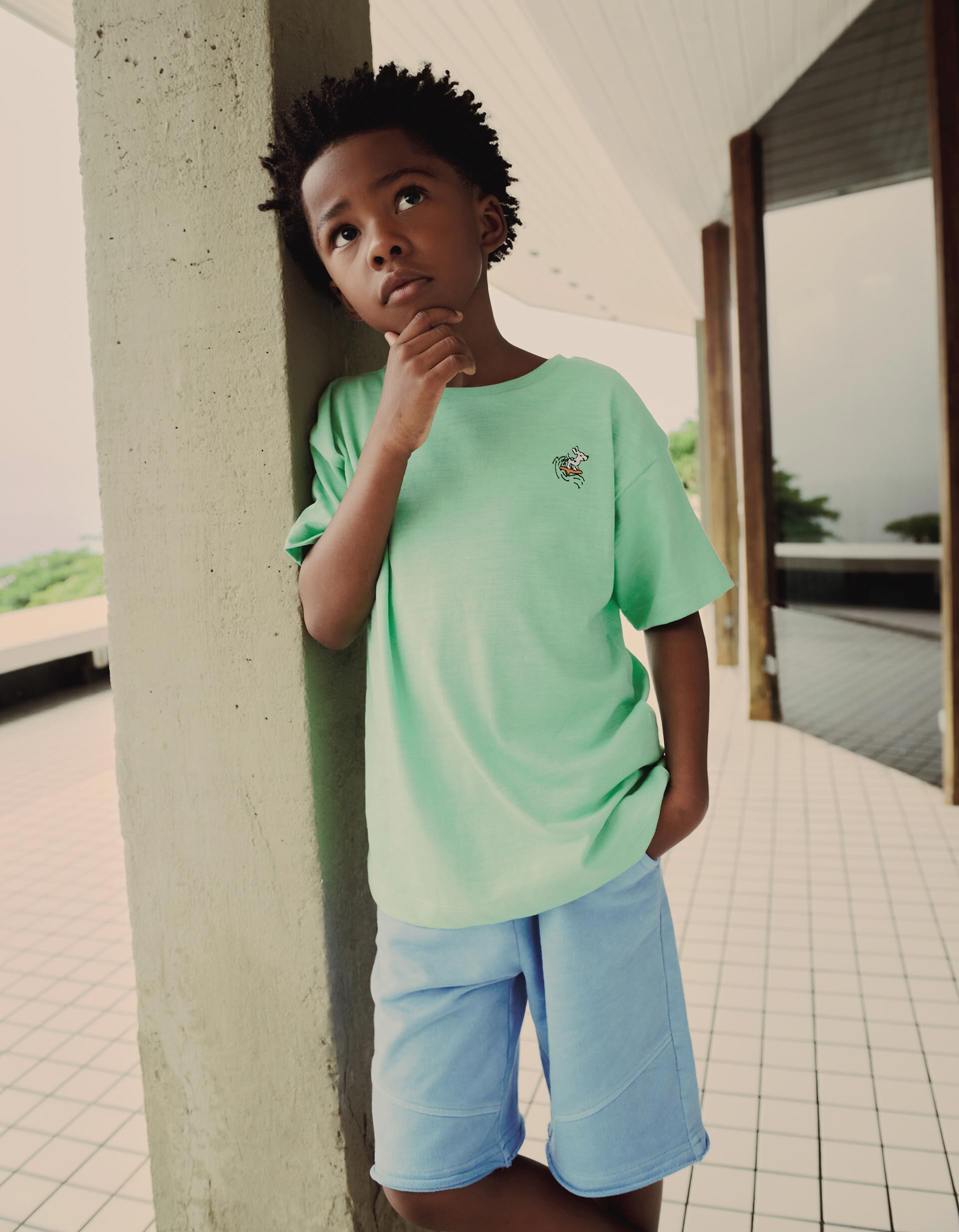 Comprar Online T-shirt, Menino, Verde Claro