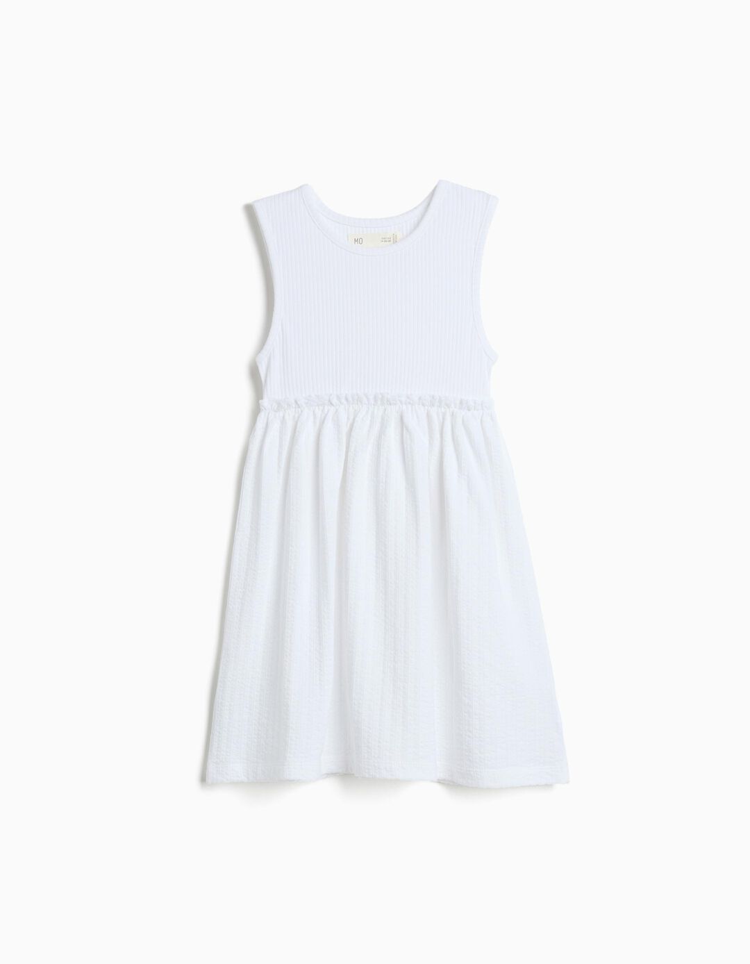 Vestido, Menina, Branco