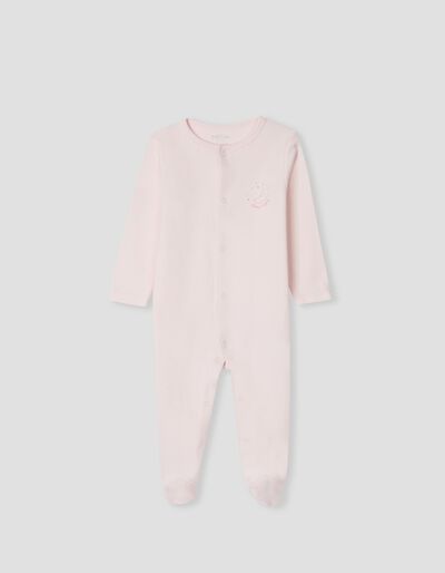 Sleepsuit, Baby Girls, Light Pink