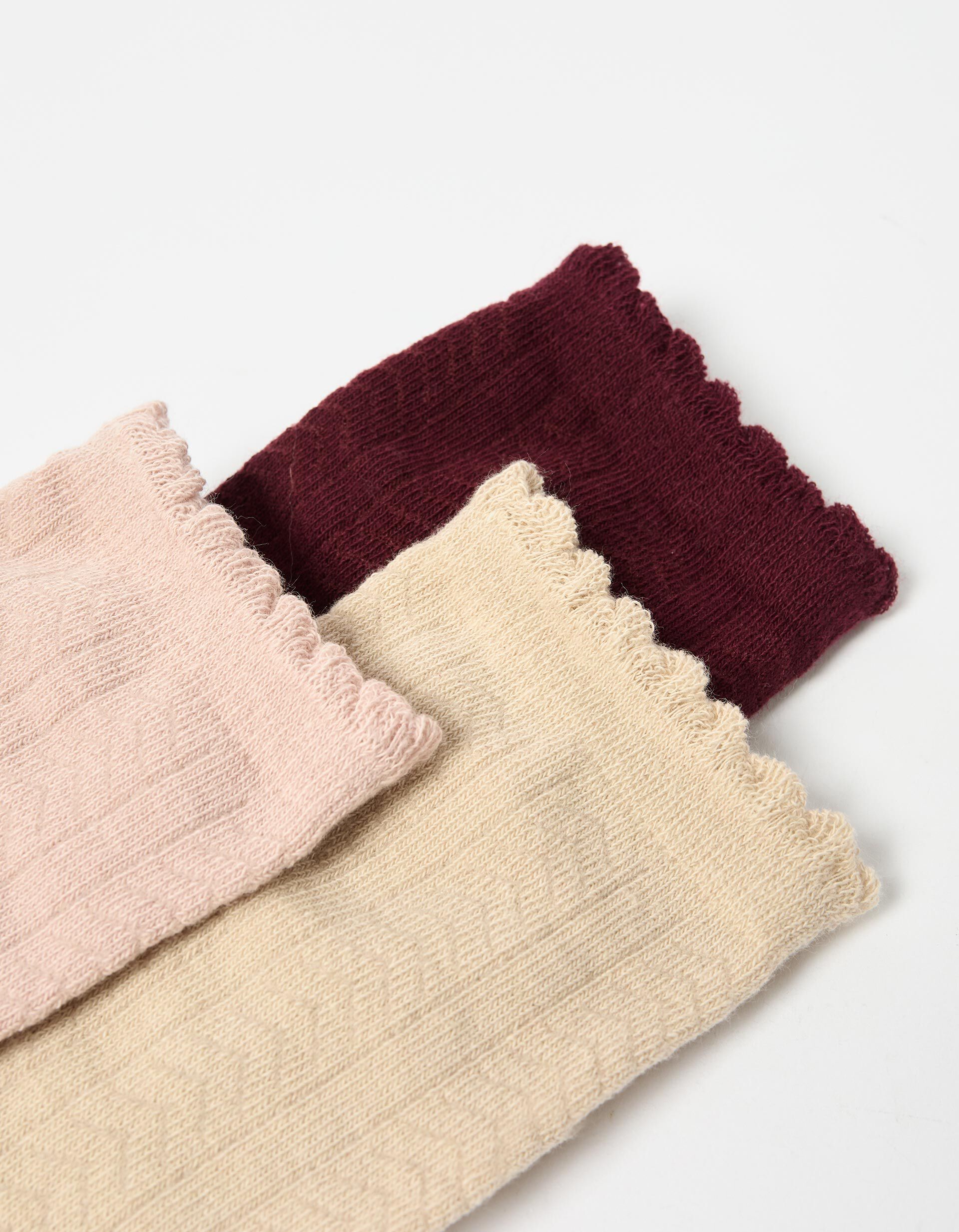 Comprar Online Pack 3 Pares de Meias, Mulher, Rosa 