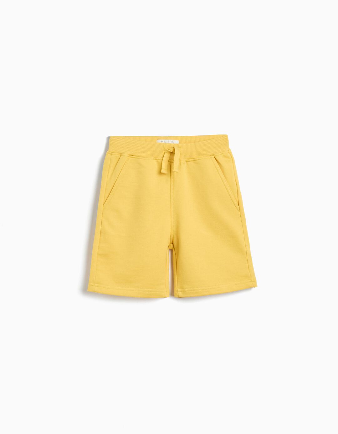Calções Fleece, Menino, Amarelo Claro