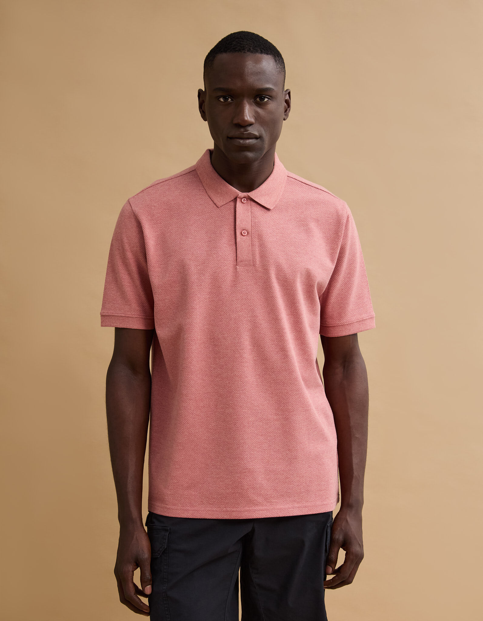 Comprar Online Polo Piquet, Homem, Rosa Claro