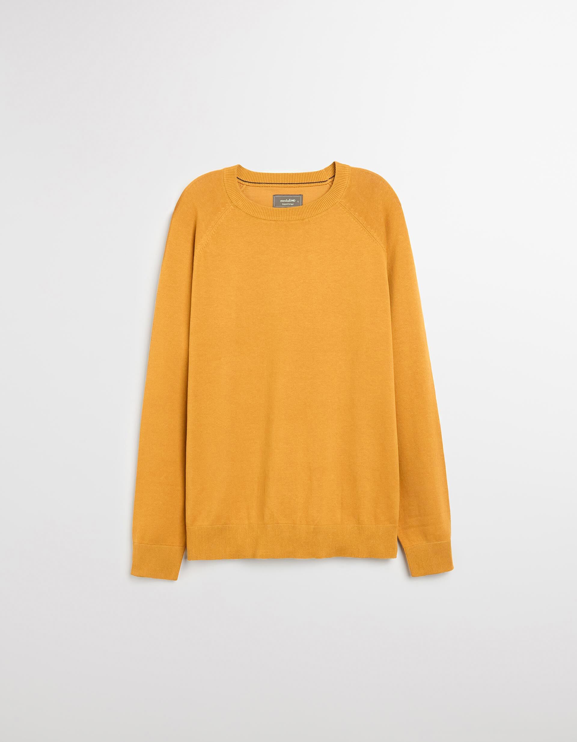 Comprar Online Camisola de Malha, Homem, Amarelo Escuro