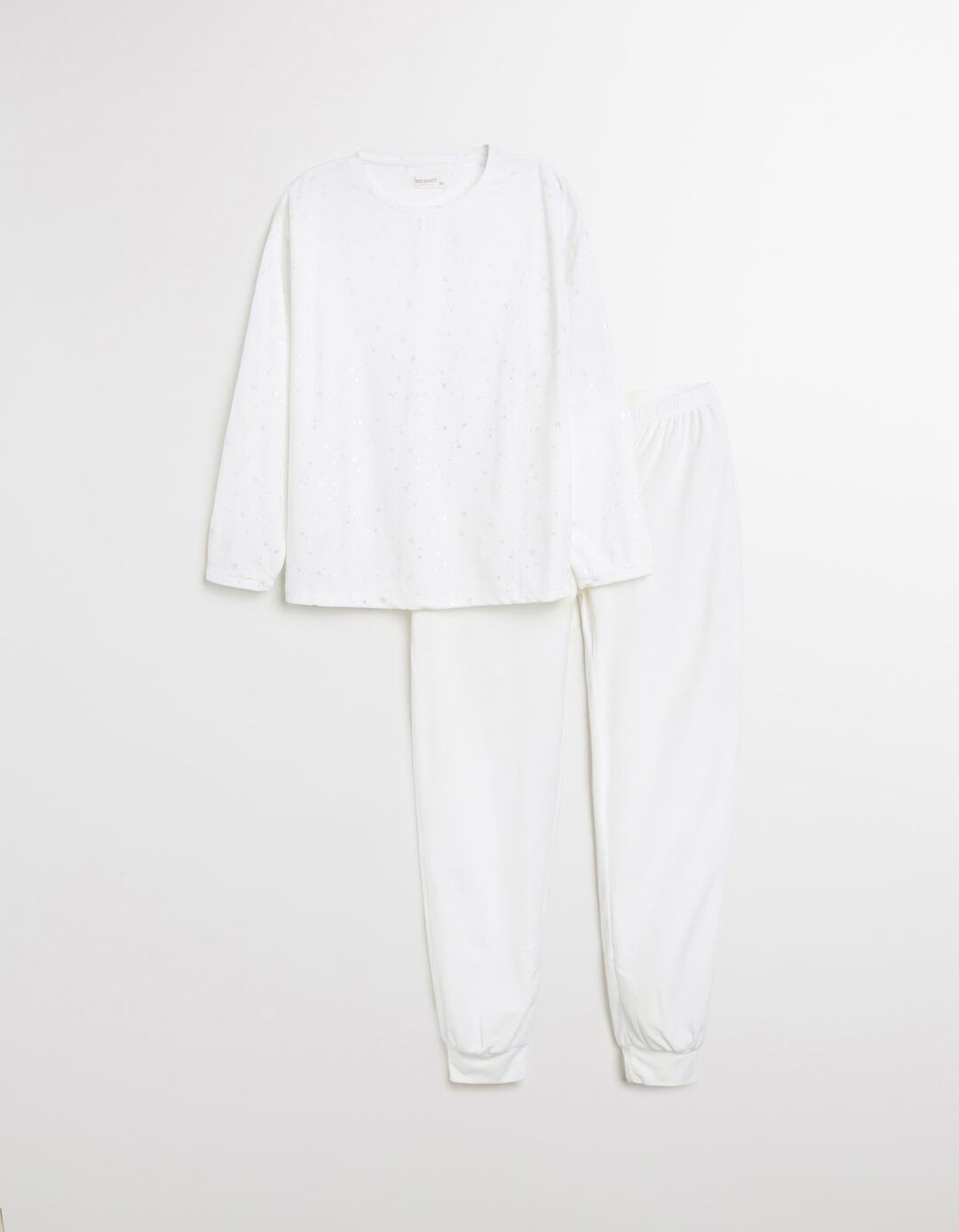 Pijama Veludo, Mulher, Branco