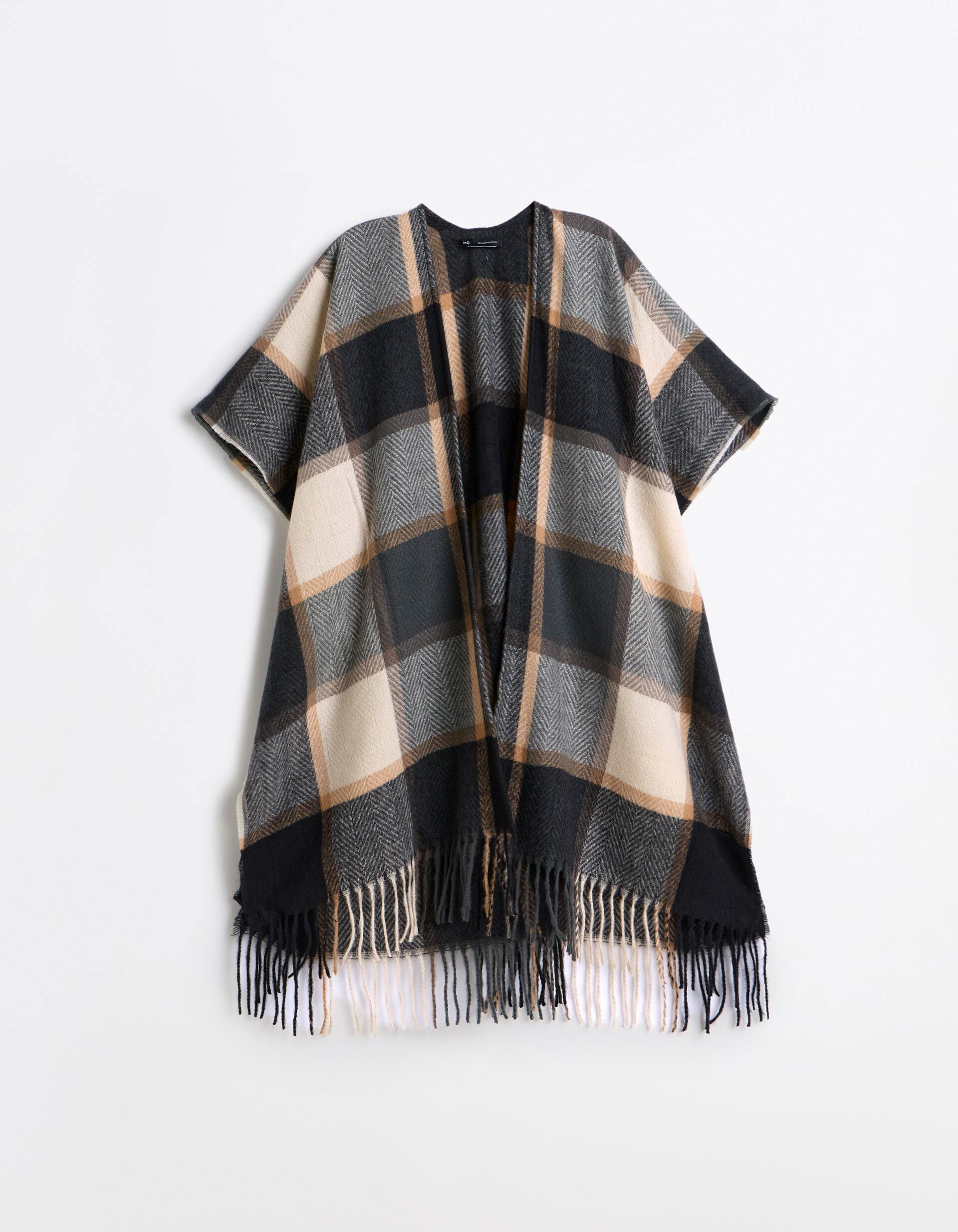 Comprar Online Poncho, Mulher, Cinzento