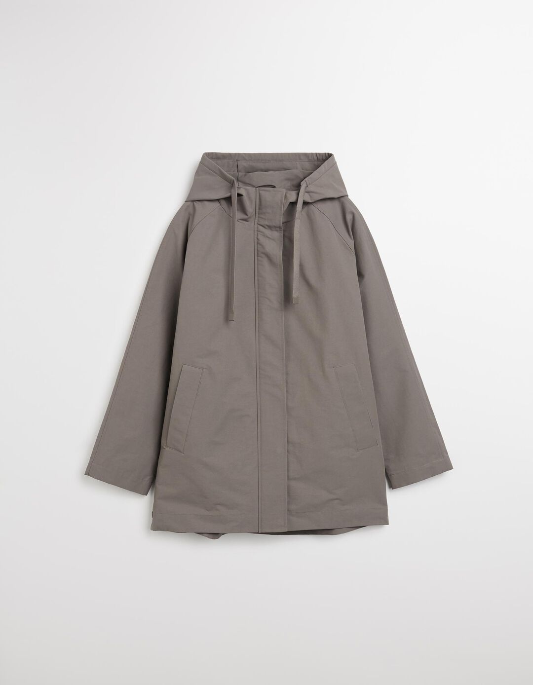 Parka Oversized, Mulher, Cinzento