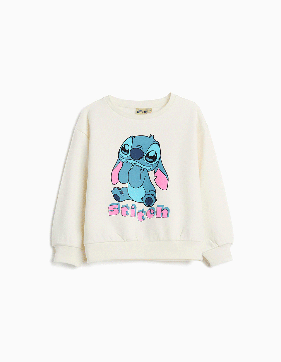 Comprar Online Sweatshirt de Felpa 'Stitch', Menina, Branco