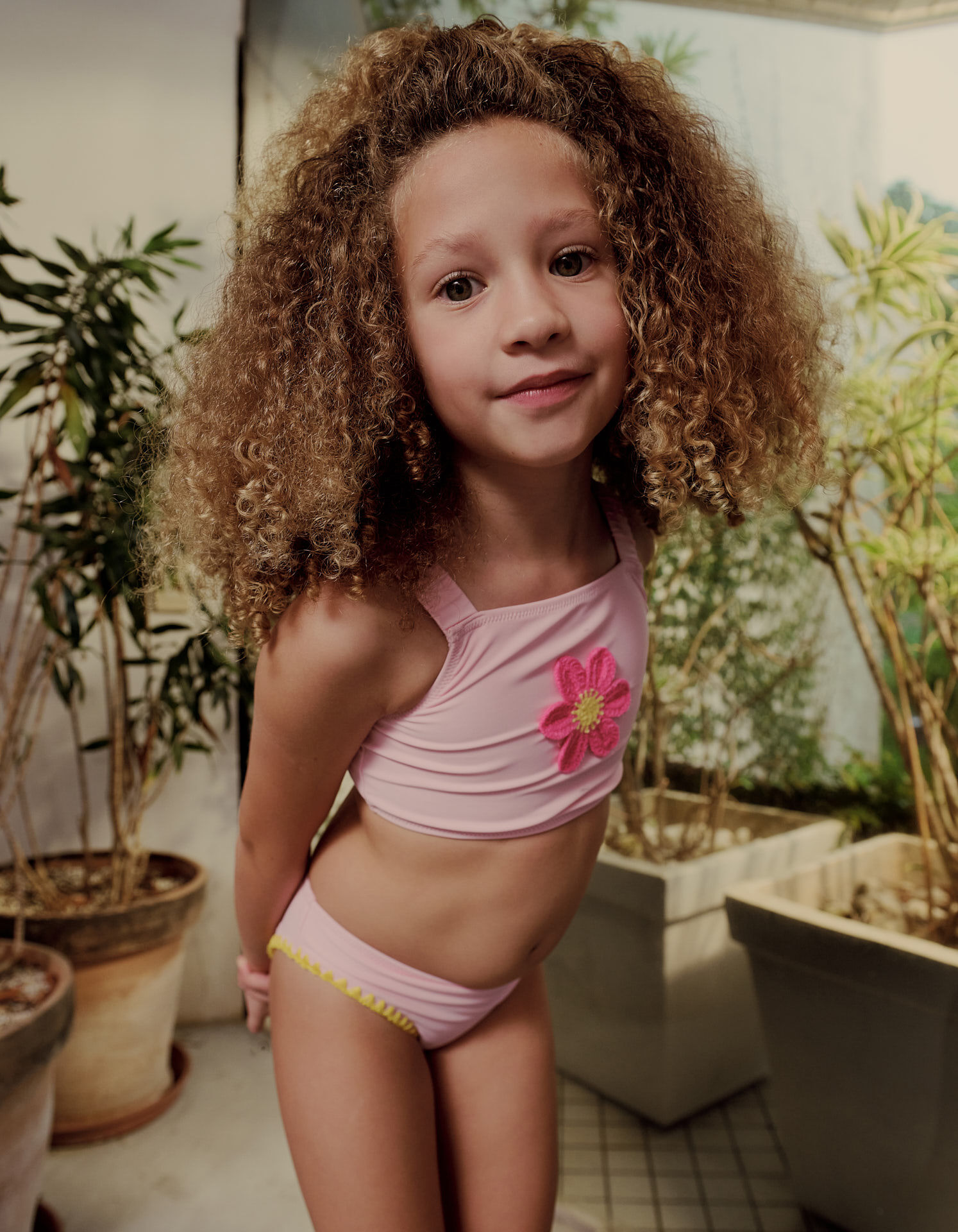 Comprar Online Biqu&iacute;ni, Menina, Roxo Claro