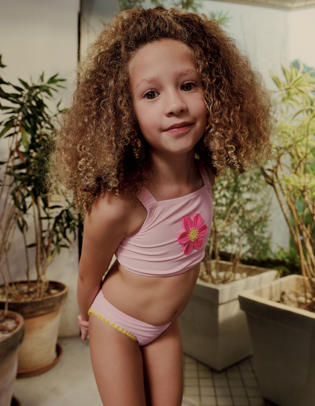 Biqu&iacute;ni, Menina, Roxo Claro