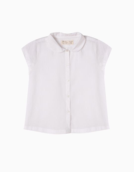 Blusa Cambraia Branca