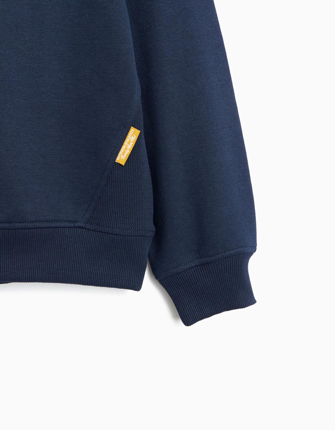 Sweatshirt Estampada, Menino, Azul Escuro