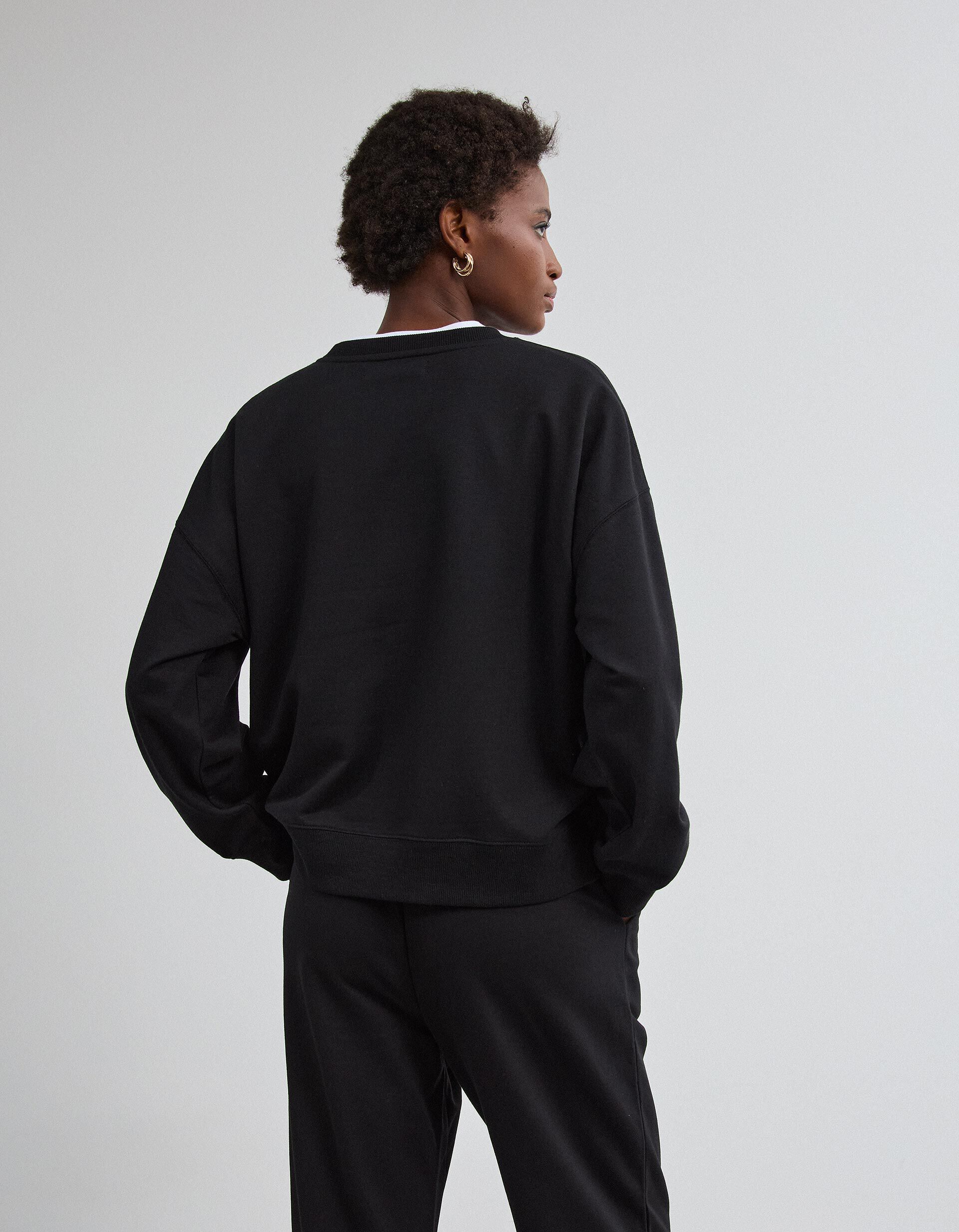 Comprar Online Sweatshirt Jogging, Mulher, Preto