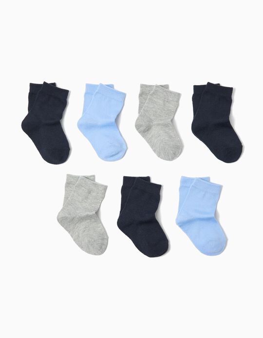 Comprar Online Pack 7 Pares de Meias, Menino, Multicor