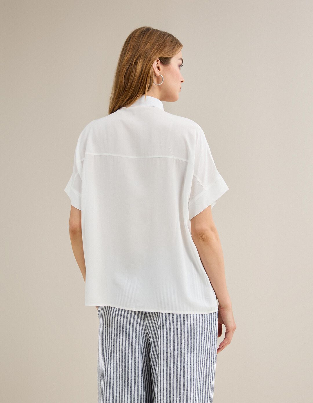 Camisa, Mulher, Branco