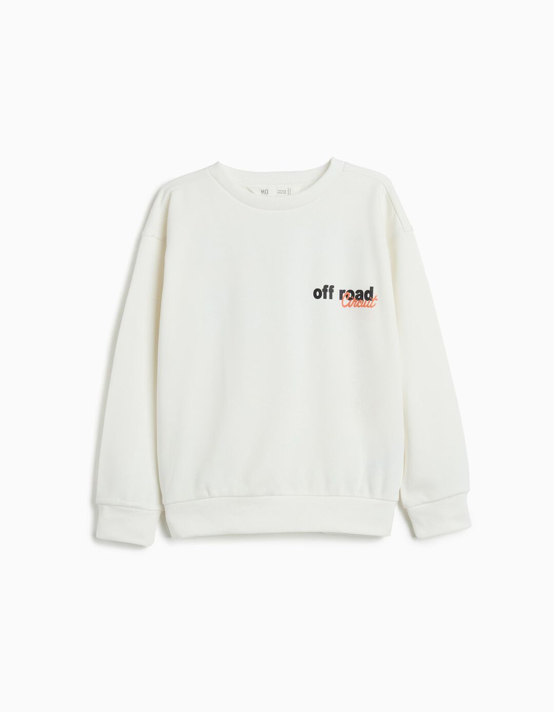 Sweatshirt de Felpa, Menino, Branco