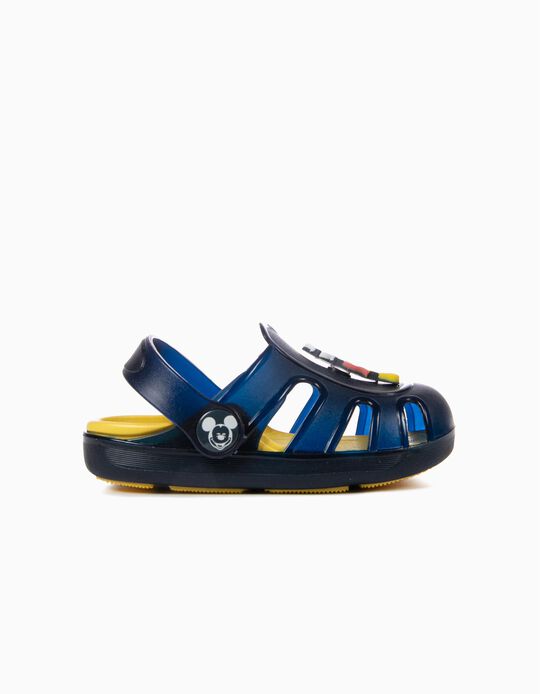 Sand&aacute;lias para Beb&eacute; Menino 'Mickey', Azul