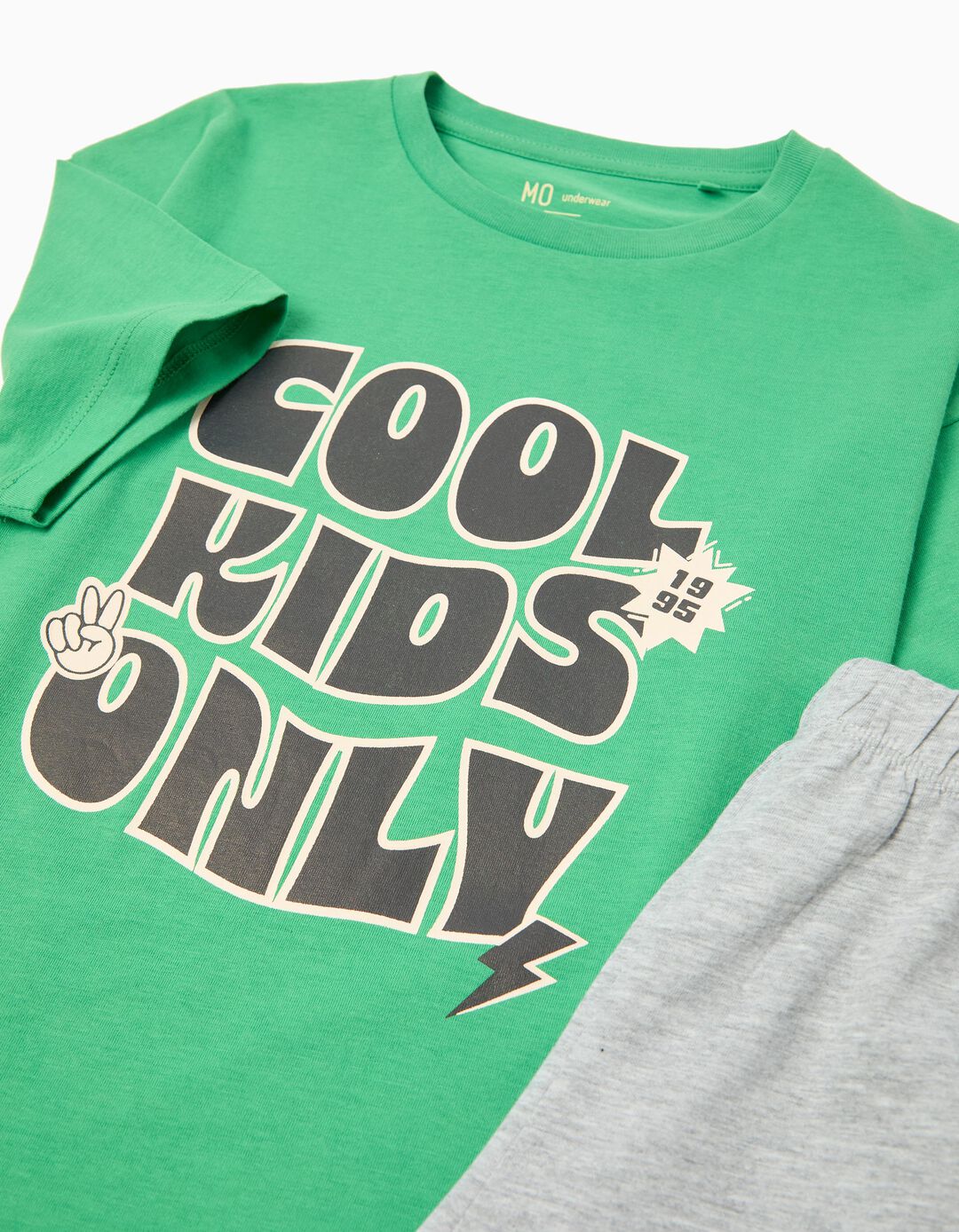 Pijama, Menino, Verde Escuro