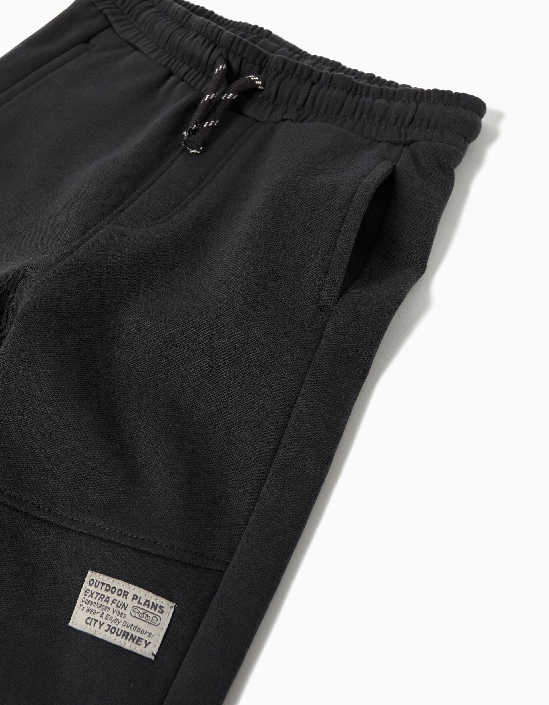 Comprar Online Cal&ccedil;as Felpa, Menino, Cinzento Escuro 