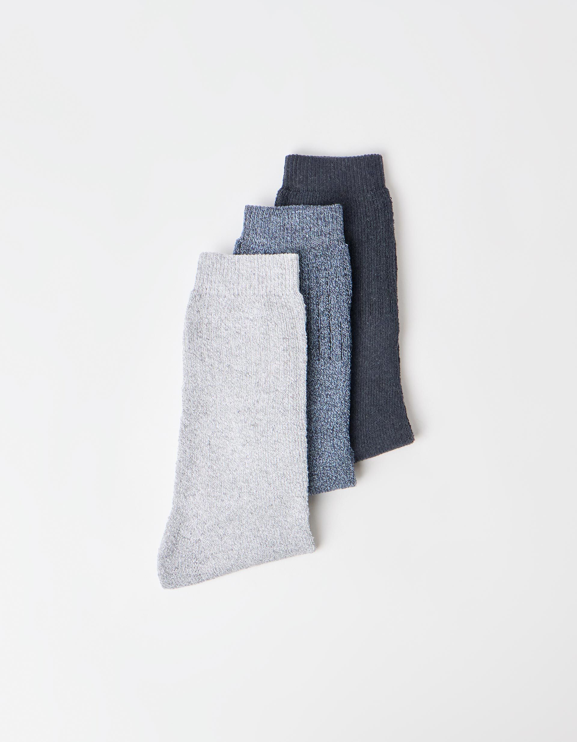 Comprar Online Pack 3 Pares De Meias, Homem, Cinzento