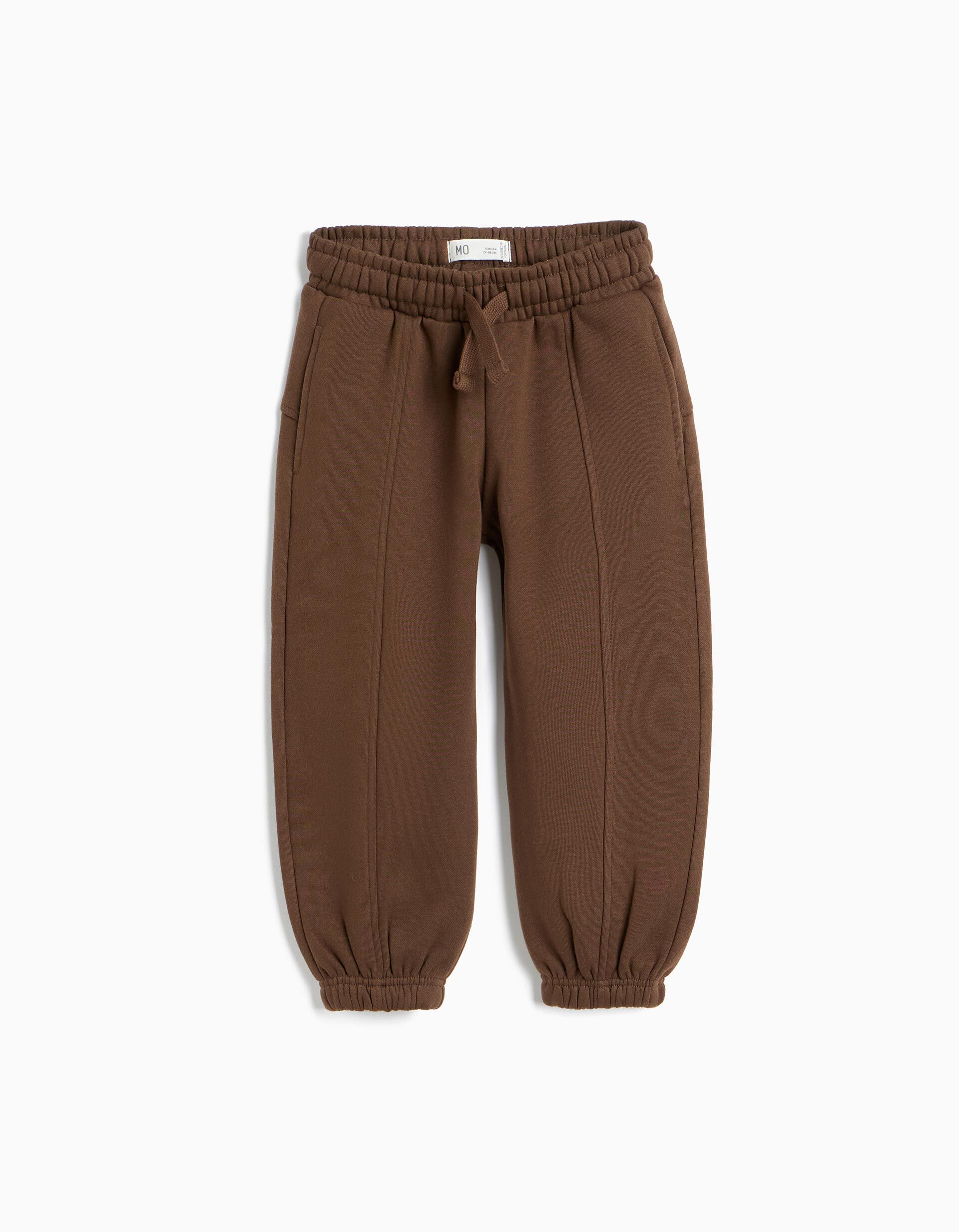 Comprar Online Cal&ccedil;as De Felpa, Menino, Castanho
