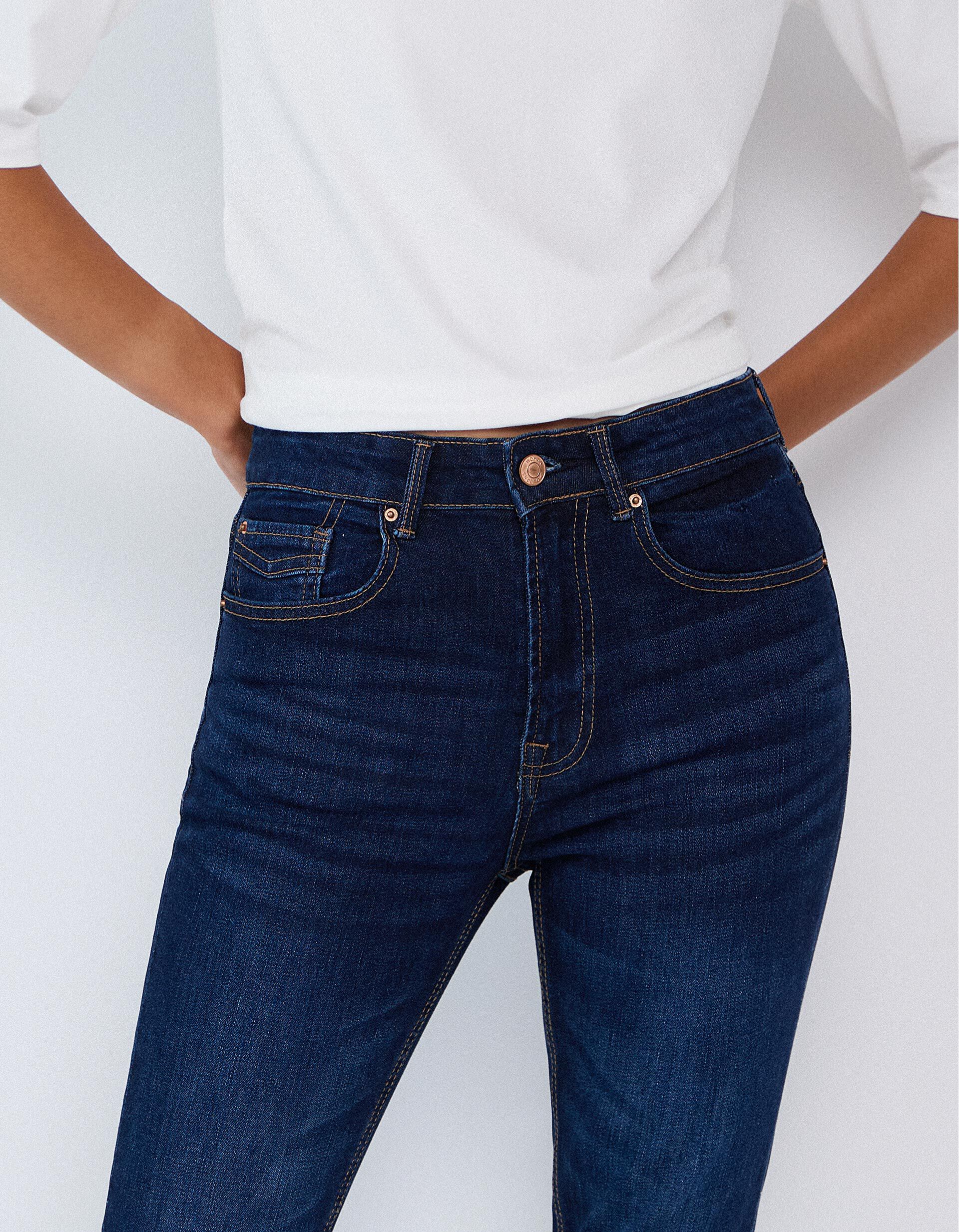 Comprar Online Cal&ccedil;as Skinny Fit, Mulher, Azul Escuro